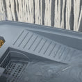 Load image into Gallery viewer, PawHut Turtle Tank Kit, Turtle Aquarium with Basking Platform, Water Pump, Filter Layer Design, Full View Visually Reptile Habitat, Easy to Clean and Change Water, Multi Functional Area
