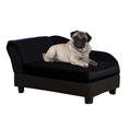 Load image into Gallery viewer, PawHut Luxury Fancy Dog Bed for Small Dogs with Hidden Storage, Small Dog Couch with Soft 2" Foam, Dog Sofa Bed, Cushy Dog Bed, Modern Pet Furniture for Puppies and Little Breeds, Black