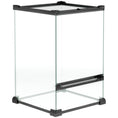 Load image into Gallery viewer, Glass Reptile Terrarium, 12L Vivarium for Lizards, Frogs, Snakes, Turtles, Tortoises, with Ventilation, 20 x 20 x 30cm