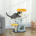 Load image into Gallery viewer, Cat Tree, 31.5 inch Cat Tower for Indoor Cats with Plush Perch, Gamepad Shaped Platform, Condo, Sisal Scratching Post and Toy Ball, Blue