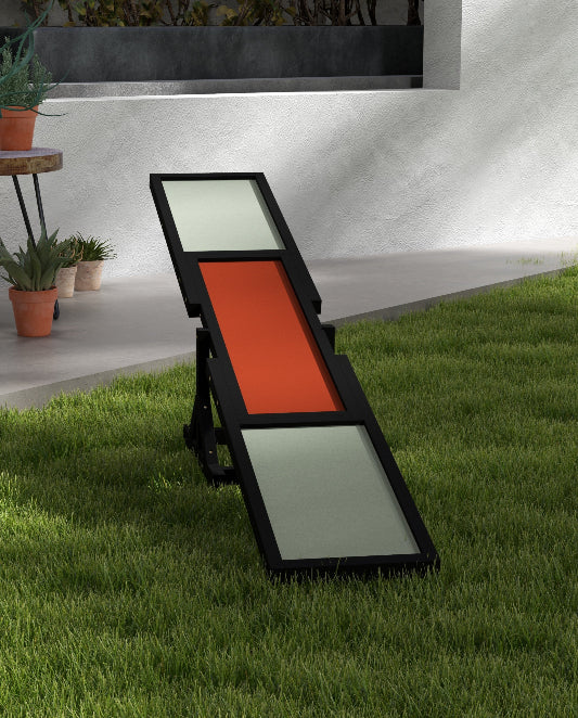 seesaw wooden black