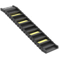 Load image into Gallery viewer, Dog Ramp for Car Truck SUV, Foldable Dog Stairs for Large Medium Small Dogs, Folding Pet Stairs with Non-slip Strips & Pads, Supports Up to 55 lbs (10 Steps), Black