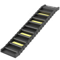 Load image into Gallery viewer, Dog Ramp for Car Truck SUV, Foldable Dog Stairs for Large Medium Small Dogs, Folding Pet Stairs with Non-slip Strips & Pads, Supports Up to 55 lbs (10 Steps), Black