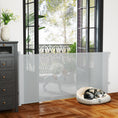 Load image into Gallery viewer, Retractable Stair Gate for Dogs, Extra Wide Dog Gate Extends Up to 180 cm Wide, 86.5 cm Tall, for Doorways, Stairways, Hallways, Indoor and Outdoor, Grey