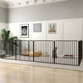 Load image into Gallery viewer, Heavy Duty Dog Playpen, Steel Dog Pen with Door, Pet Exercise Fence, Outdoor Indoor DIY Design for Small and Medium Dogs, 31.5" Height, 8 Panels