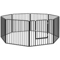 Load image into Gallery viewer, Heavy Duty Dog Playpen, 8 Panels Dog Pen, 80cm Height Pet Playpen Exercise Pen, with Door, for Small and Medium Dogs