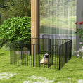 Load image into Gallery viewer, Heavy Duty Dog Playpen, Steel Dog Pen with Door, Pet Exercise Fence, Outdoor Indoor DIY Design for Small and Medium Dogs, 31.5" Height, 8 Panels