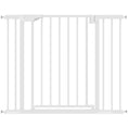 Load image into Gallery viewer, Baby Gate, 30"-32", 33"-35", 35"-37", 38"-40"W Pet Gate with 2 Extension Kits, Auto-Close, Two-Way Open, Pressure Mounted for Stair, Doorways and Hallways, 30"H, White
