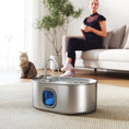 Load image into Gallery viewer, Cat Water Fountain Stainless Steel, 246 oz. / 7L Automatic Pet Fountain with Filters, Ultra-Quiet Pump, Visibility Window, Dog Water Bowl Dispenser for Cats, Dogs and Multi-Pet Homes