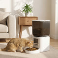 Load image into Gallery viewer, Automatic Cat Feeder with Camera, 2.4G WiFi, Smart APP Control 8L Extra Large Pet Feeder 1-10 Meals with 2-Way Audio, Night Vision, Anti-Clogging, 10s Meal Call Back, Dual Power Supply