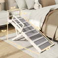 Load image into Gallery viewer, Dog Ramp for Couch, Folding Pet Ramp for Bed, 4 Adjustable Height from 15" to 19", Wooden Pet Step with Non-Slip Traction Mat and Safety Side Rails for Small to Large Dogs