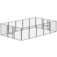 Load image into Gallery viewer, 16 Panels Dog Playpen, 27"W x 31.5"H Heavy Duty Pet Fence with Door & Strap for Indoor Outdoor Backyard Garden, Portable & Foldable Puppy Pet Pen for Medium Dogs