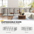 Load image into Gallery viewer, 16 Panels Dog Playpen, 27"W x 31.5"H Heavy Duty Pet Fence with Door & Strap for Indoor Outdoor Backyard Garden, Portable & Foldable Puppy Pet Pen for Medium Dogs