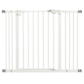 Load image into Gallery viewer, Dog Gate Stair Gate Pressure Fit Pets Barrier Auto Close for Doorway Hallway, 74-100cm Wide Adjustable, White