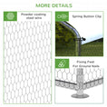 Load image into Gallery viewer, Large Metal Chicken Coop, Hen Run House with Anti-Ultraviolet Cover, Walk-in Poultry Cage for Ducks, Rabbits, Outdoor Backyard Farm, 13.1' x 9.8' x 6.4'