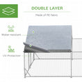 Load image into Gallery viewer, Large Metal Chicken Coop, Hen Run House with Anti-Ultraviolet Cover, Walk-in Poultry Cage for Ducks, Rabbits, Outdoor Backyard Farm, 13.1' x 9.8' x 6.4'
