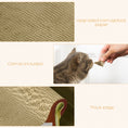 Load image into Gallery viewer, Cat Scratching Board, Cardboard Cat Scratcher Lounge Sofa with Catnip, 58 x 29.5 x 29cm