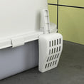 Load image into Gallery viewer, PawHut Cat Litter Box, Covered Kitty Litter Box with Lid, Scoop, Deodorizing Bags for Odor Control, Privacy, Portable, Easy to Clean, Gray