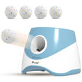 Load image into Gallery viewer, Automatic Dog Ball Launcher with 5 2.3" ETPU Balls, Dog Ball Thrower with 3 Distance Settings (20/33/46 ft), Indoor Outdoor Interactive Toy for Small Medium Breeds, Blue