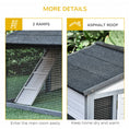 Load image into Gallery viewer, 88.5" x 27.5" x 39.25" Deluxe Wooden Rabbit Hutch Backyard Bunny Cage Small Animal Living House with Outdoor Run, Grey