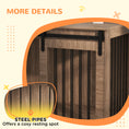 Load image into Gallery viewer, PawHut Dog Crate Furniture, End Table Dog Cage for Large Sized Dog, Dog Kennel Furniture for Indoor Use, 39" x 23" x 24", Walnut Brown