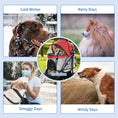 Load image into Gallery viewer, Dog Pram Rain Cover, Cover for Dog Stroller Buggy, with Front, Rear Entry