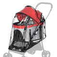 Load image into Gallery viewer, Dog Pram Rain Cover, Cover for Dog Stroller Buggy, with Front, Rear Entry