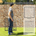 Load image into Gallery viewer, 8 Panels Dog Playpen, 22"W x 24"H Heavy Duty Pet Fence with Door & Strap for Indoor Outdoor Backyard Garden, Portable & Foldable Puppy Pet Playpen for Small Dogs