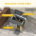Load image into Gallery viewer, Rabbit Hutch Cat House Puppy House Guinea Pig Hutch Small Animal House Portable Wooden Indoor Outdoor with 2 Rooms Top Handle, Openable Roof - Grey