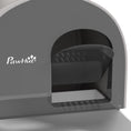 Load image into Gallery viewer, PawHut Cat Litter Box with Lid, Covered Litter Box for Indoor Cats with Tray, Scoop, Filter, 17" x 17" x 18.5", Light Gray