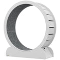 Load image into Gallery viewer, Cat Treadmill, Cat Exercise Wheel, 39.4 inch Kitten Running Wheel with Brake, Carpeted Runway for Exercise - White