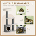 Load image into Gallery viewer, 39" Cat Tree for Indoor, Cat Tower with Scratching Posts, Condo, Top Perch, Platforms, Multi-level Kitten Activity Centre, White