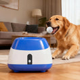 Load image into Gallery viewer, Automatic Dog Ball Launcher, Rechargeable Dog Ball Thrower with Remote Control, 3 Adjustable Distance (39ft/59ft/78ft), 6 ETPU Tennis Fetch Toys 2.5", for Medium Large Breeds, Blue