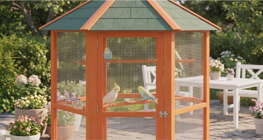 Parrot comfortable habitat