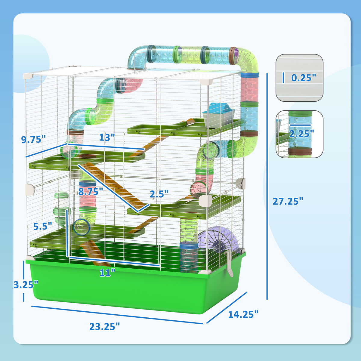 Stunning Hamster Cage Kits With Transmission Carts image