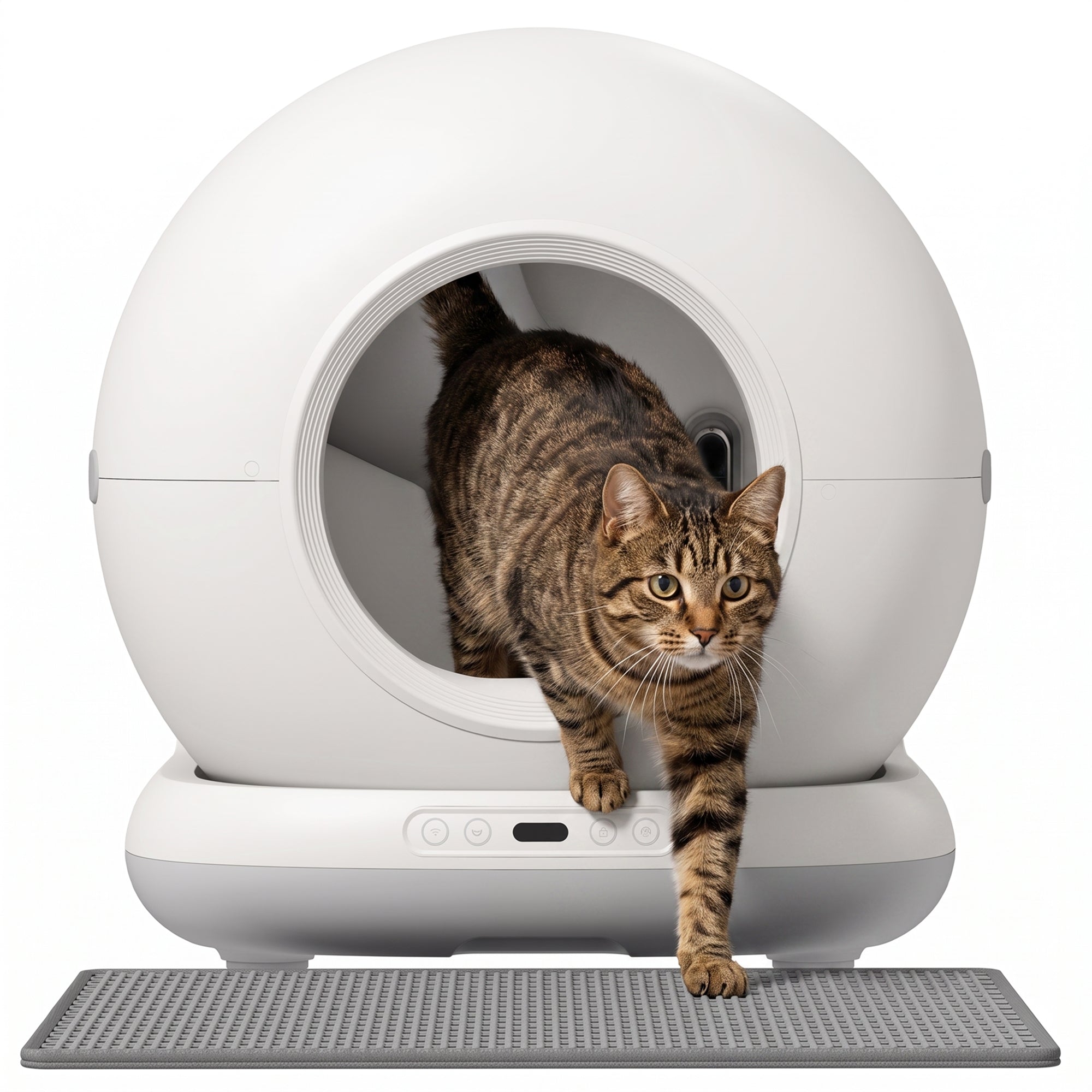 Smart Self-Cleaning Cat Litter Box with App Control