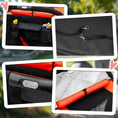 Load image into Gallery viewer, Pet Stroller with Universal Front Wheels, Shock Absorber, One-Click Foldable Dog Cat Carriage with Brakes, Storage Bags, Safety Leash for Large & Medium Dogs, Red
