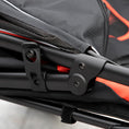 Load image into Gallery viewer, Pet Stroller with Universal Front Wheels, Shock Absorber, One-Click Foldable Dog Cat Carriage with Brakes, Storage Bags, Safety Leash for Large & Medium Dogs, Red
