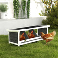 Load image into Gallery viewer, Wood Nesting Boxes for Chickens, Laying Nest Box, Chicken Coop Accessories with Asphalt Roof, Easy to Assemble, Fits Up to 3 Chickens, Grey
