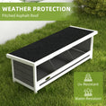 Load image into Gallery viewer, Wood Nesting Boxes for Chickens, Laying Nest Box, Chicken Coop Accessories with Asphalt Roof, Easy to Assemble, Fits Up to 3 Chickens, Grey

