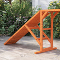 Load image into Gallery viewer, Dog Agility Ramp, Dog Walk Balance Trainer Equipment w/ Safety Bar, Non-slip Surface, Pet Training Ramp for Walk and Pause Practice, Pet Obstacle Course, Backyard Park Use, Orange
