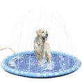 Load image into Gallery viewer, Dog Splash Pad, Pet Sprinkler Mat, Non-Slip Dog Paddling Pool, Foldable Outdoor Sprinkler and Splash Mat Water Play for Garden, Patio, Summer Fun, 170 cm
