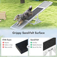 Load image into Gallery viewer, Pupstacle 83" Wooden Dog Agility Seesaw with Anti-Slip Surface White
