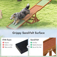 Load image into Gallery viewer, Pupstacle 180cm Wooden Dog Agility Seesaw with Anti-Slip Surface Natural
