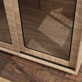 Load image into Gallery viewer, Dog Crate Furniture, Dog Cage End Table with Sliding Door, Pet Kennel for Large Breeds, 98 x 60 x 78cm, Walnut Brown
