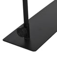 Load image into Gallery viewer, Reptile Lamp Stand, Adjustable Height and Width Heat Lamp for Reptile Amphibian Terrariums, Light Stand with Hook Hanging Steel Base, 86-129Hcm, 42-50Wcm - Black
