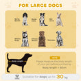 Load image into Gallery viewer, Dog Crate Furniture, Indoor Dog Cage with Double Doors for Large Breeds, Pet Kennel End Side Table with Arched Door Design, 100 x 60 x 69 cm, White

