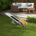 Load image into Gallery viewer, Wooden Pet Seesaw for Big Dogs, Agility Training Equipment for Dogs with Anti-Slip surface, 180 x 30 x 30cm - White
