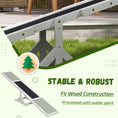 Load image into Gallery viewer, Wooden Pet Seesaw for Big Dogs, Agility Training Equipment for Dogs with Anti-Slip surface, 180 x 30 x 30cm - White
