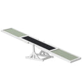 Load image into Gallery viewer, Wooden Pet Seesaw for Big Dogs, Agility Training Equipment for Dogs with Anti-Slip surface, 180 x 30 x 30cm - White

